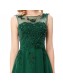 A-Line Illusion Neckline Lace Chiffon Prom Dresses Party Evening Gowns 99602294