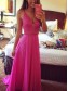 A-Line V-Neck Beaded Long Chiffon Prom Dresses Party Evening Gowns 99602313 A-Line V-Neck Beaded Long Chiffon Prom Dresses Party Evening Gowns 99602313
