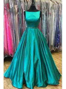 A-Line Long Green Beaded Long Prom Dresses Party Evening Gowns 99602342 A-Line Long Green Beaded Long Prom Dresses Party Evening Gowns 99602342