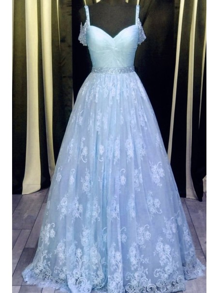 Beaded Lace Long Prom Dresses Party Evening Gowns 99602354