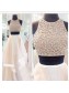 Two Pieces Beaded Sequins Prom Dresses Party Evening Gowns 99602364 Two Pieces Beaded Sequins Prom Dresses Party Evening Gowns 99602364