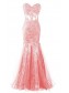 Mermaid Sweetheart Lace Prom Dresses Party Evening Gowns 99602395