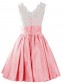 A-Line Lace Short Prom Dresses Party Evening Gowns 99602409