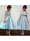 A-Line Off-the-Shoulder Prom Dresses Party Evening Gowns 99602419