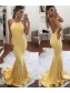 Long Pink Halter Mermaid Prom Dresses Party Evening Gowns 99602431