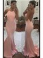 Long Pink Halter Mermaid Prom Dresses Party Evening Gowns 99602431