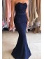 Long Blue Beaded Lace Mermaid Prom Dresses Party Evening Gowns 99602445 Long Blue Beaded Lace Mermaid Prom Dresses Party Evening Gowns 99602445