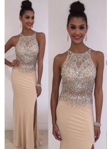 Sheath Beaded Long Prom Dresses Party Evening Gowns 99602476 Sheath Beaded Long Prom Dresses Party Evening Gowns 99602476