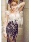 Sexy Mermaid Long Sleeves Black White Lace Prom Dresses Party Evening Gowns 99602484 Sexy Mermaid Long Sleeves Black White Lace Prom Dresses Party Evening Gowns 99602484