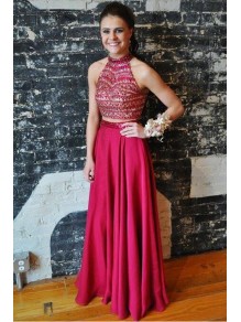 Beaded Two Pieces Long Prom Dresses Party Evening Gowns 99602509 Beaded Two Pieces Long Prom Dresses Party Evening Gowns 99602509