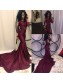 Sexy Mermaid Long Sleeves Prom Evening Dresses with Gold Lace Appliques 99602565 Sexy Mermaid Long Sleeves Prom Evening Dresses with Gold Lace Appliques 99602565