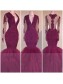 Mermaid Long Sleeves V-Neck Long Prom Evening Dresses 99602574