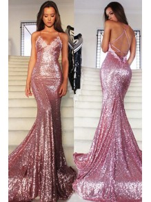Mermaid Sequins Long Prom Evening Dresses 99602594 Mermaid Sequins Long Prom Evening Dresses 99602594