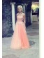 A-Line Beaded Lace Appliques Long Prom Evening Party Dresses 99602641