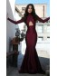 Mermaid Long Sleeves Prom Evening Party Dresses 99602670