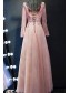 A-Line Long Sleeves V-Neck Lace Prom Evening Party Dresses 99602684 A-Line Long Sleeves V-Neck Lace Prom Evening Party Dresses 99602684