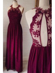 Lace and Chiffon Long Prom Evening Party Dresses 99602711 Lace and Chiffon Long Prom Evening Party Dresses 99602711