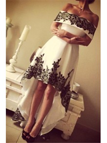 High Low Off-the-Shoulder Lace Prom Evening Formal Dresses 99602728 High Low Off-the-Shoulder Lace Prom Evening Formal Dresses 99602728
