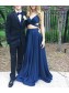 Two Pieces Long Blue Prom Dresses Party Evening Gowns 99602744 Two Pieces Long Blue Prom Dresses Party Evening Gowns 99602744
