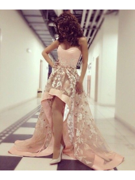High Low Prom Formal Evening Party Dresses 99602793