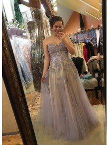 Elegant Lace Appliques Tulle Long Prom Formal Evening Party Dresses 99602832 Elegant Lace Appliques Tulle Long Prom Formal Evening Party Dresses 99602832