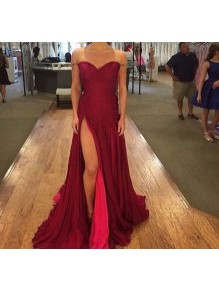 Long Off-the-Shoulder Prom Formal Evening Party Dresses 99602887