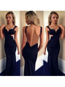 Mermaid Backless Long Blue Prom Formal Evening Party Dresses 99602892 Mermaid Backless Long Blue Prom Formal Evening Party Dresses 99602892