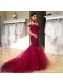 Mermaid Off-the-Shoulder Lace Long Prom Formal Evening Party Dresses 99602895