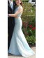 Halter Mermaid Two Pieces Beaded Lace Prom Formal Evening Party Dresses 99602914