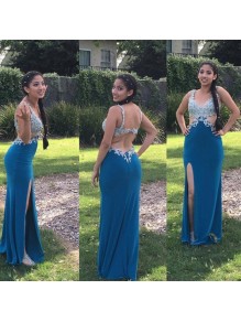Lace and Chiffon Long Prom Formal Evening Party Dresses 99602920