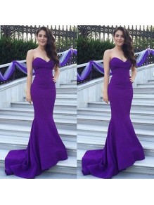 Mermaid Sweetheart Long Purple Prom Formal Evening Party Dresses 99602949 Mermaid Sweetheart Long Purple Prom Formal Evening Party Dresses 99602949