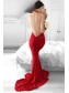 Mermaid Halter Long Red Backless Lace Prom Formal Evening Party Dresses 99602959 Mermaid Halter Long Red Backless Lace Prom Formal Evening Party Dresses 99602959