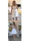 Beaded Lace Short White Prom Homecoming Cocktail Graduation Dresses 99602964