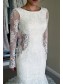 Long Sleeves Backless Lace Wedding Dresses Bridal Gowns 99603001