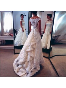 A-Line Off-the-Shoulder Lace Wedding Dresses Bridal Gowns 99603010 A-Line Off-the-Shoulder Lace Wedding Dresses Bridal Gowns 99603010