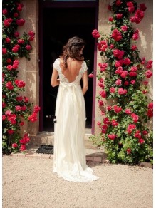 V-Back Lace Wedding Dresses Bridal Gowns 99603014 V-Back Lace Wedding Dresses Bridal Gowns 99603014
