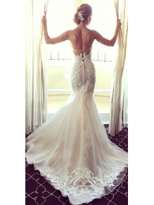 Mermaid Lace Appliques Wedding Dresses Bridal Gowns 99603015 Mermaid Lace Appliques Wedding Dresses Bridal Gowns 99603015