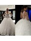 Sheer Long Sleeves Lace Bridal Ball Gown Wedding Dresses Bridal Gowns 99603038