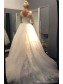 Long Sleeves Tulle Lace Wedding Dresses Bridal Gowns 99603047