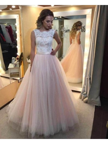 Lace and Tulle Sleeveless Wedding Dresses Bridal Gowns 99603067 Lace and Tulle Sleeveless Wedding Dresses Bridal Gowns 99603067