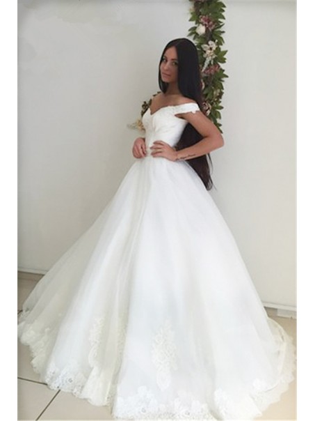 Lace Off-the-Shoulder Wedding Dresses Bridal Gowns 99603071 Lace Off-the-Shoulder Wedding Dresses Bridal Gowns 99603071