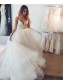 Spaghetti Straps Tulle Wedding Dresses Bridal Gowns 99603075 Spaghetti Straps Tulle Wedding Dresses Bridal Gowns 99603075