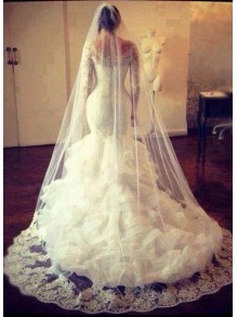 Long Sleeves Mermaid Lace Wedding Dresses Bridal Gowns 99603081 Long Sleeves Mermaid Lace Wedding Dresses Bridal Gowns 99603081