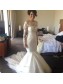 Long Sleeves Mermaid Lace Wedding Dresses Bridal Gowns 99603083