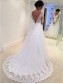 A-Line Long Sleeves Lace V-Neck Wedding Dresses Bridal Gowns 99603095 A-Line Long Sleeves Lace V-Neck Wedding Dresses Bridal Gowns 99603095