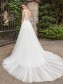 Mermaid Lace Tulle V-Neck Wedding Dresses Bridal Gowns 99603103