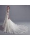Mermaid 3/4 Length Sleeves Lace Wedding Dresses Bridal Gowns 99603104