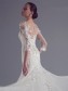 Mermaid 3/4 Length Sleeves Lace Wedding Dresses Bridal Gowns 99603104