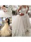 Long Sleeves V-Neck Lace Wedding Dresses Bridal Gowns 99603107 Long Sleeves V-Neck Lace Wedding Dresses Bridal Gowns 99603107