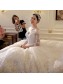 3/4 Length Sleeves V-Neck Lace Wedding Dresses Bridal Gowns 99603109 3/4 Length Sleeves V-Neck Lace Wedding Dresses Bridal Gowns 99603109